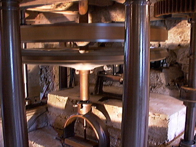 machinerie du Moulin du Pont-Neuf, Villechantria